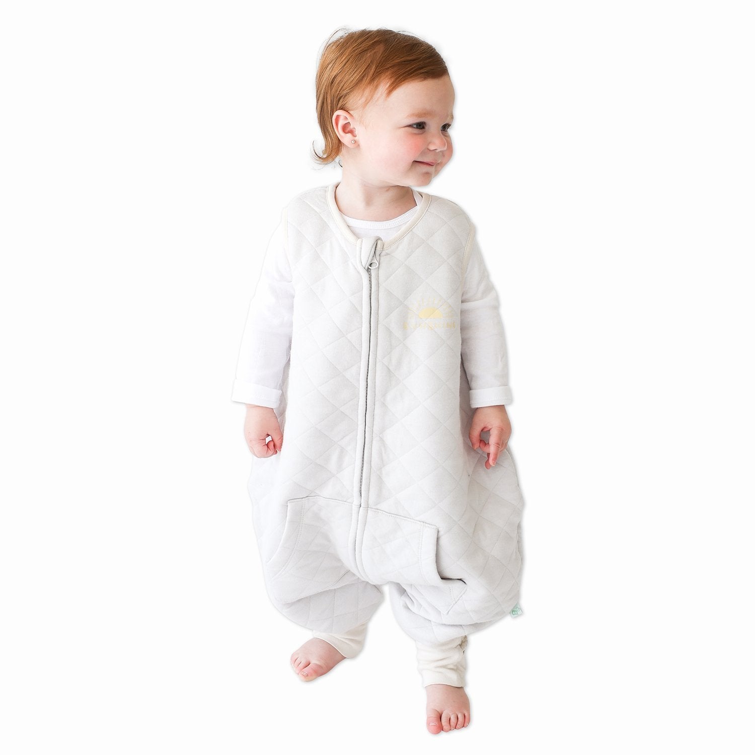 Tealbee Dreamsuit: Toddler Sleep Sack with Feet 2T 3T - 1.5 TOG Winter Baby  Wearable Blanket for Walkers - Bamboo, Organic Cotton Sleep Bag - Minty  Stripes : : Baby