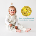 Tealbee Dreamsuit - Gold Award Recipient - The Tealbee Dreamsuit, honored with the Mom's Choice Awards Gold Award, renowned for its superior quality, comfort, and design, making it a top choice for babies and toddlers.