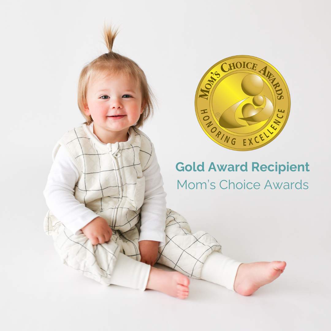 Tealbee Dreamsuit - Gold Award Recipient - The Tealbee Dreamsuit, honored with the Mom's Choice Awards Gold Award, renowned for its superior quality, comfort, and design, making it a top choice for babies and toddlers.