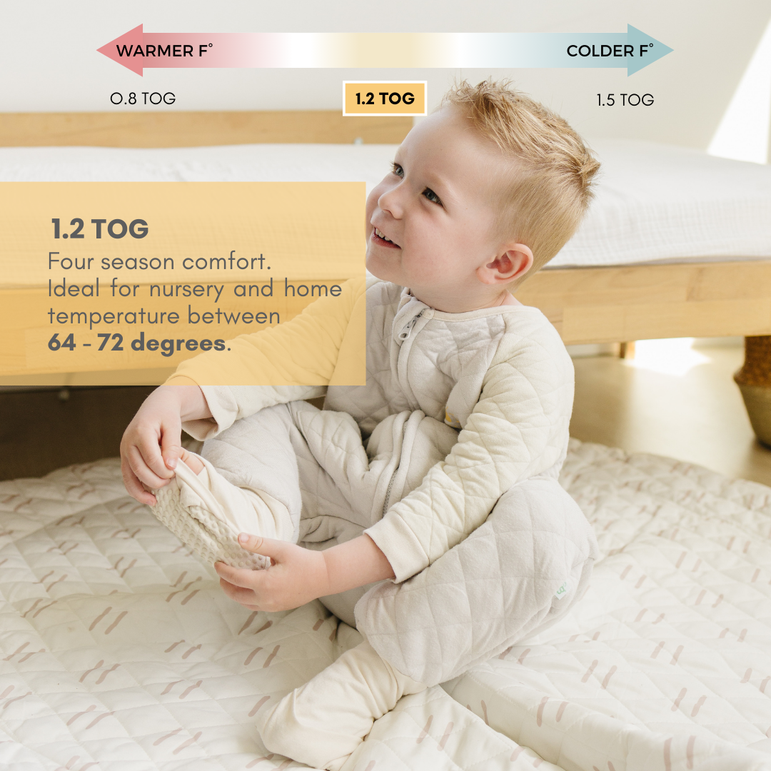 Tealbee Dreamsie 1.2 TOG for All Seasons - Cozy and breathable Tealbee Dreamsie 1.2 TOG, perfect for keeping your baby comfortable and snug in all seasons.