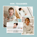 Tealbee Dreamsuit for Walkers - Sleep sack with feet, perfect for active toddlers, available in sizes 12M to 4T.