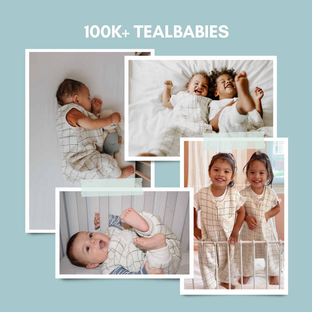 Tealbee Dreamsuit for Walkers - Sleep sack with feet, perfect for active toddlers, available in sizes 12M to 4T.