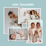 Tealbee Dreamsuit for Walkers - Sleep sack with feet, perfect for active toddlers, available in sizes 12M to 4T.