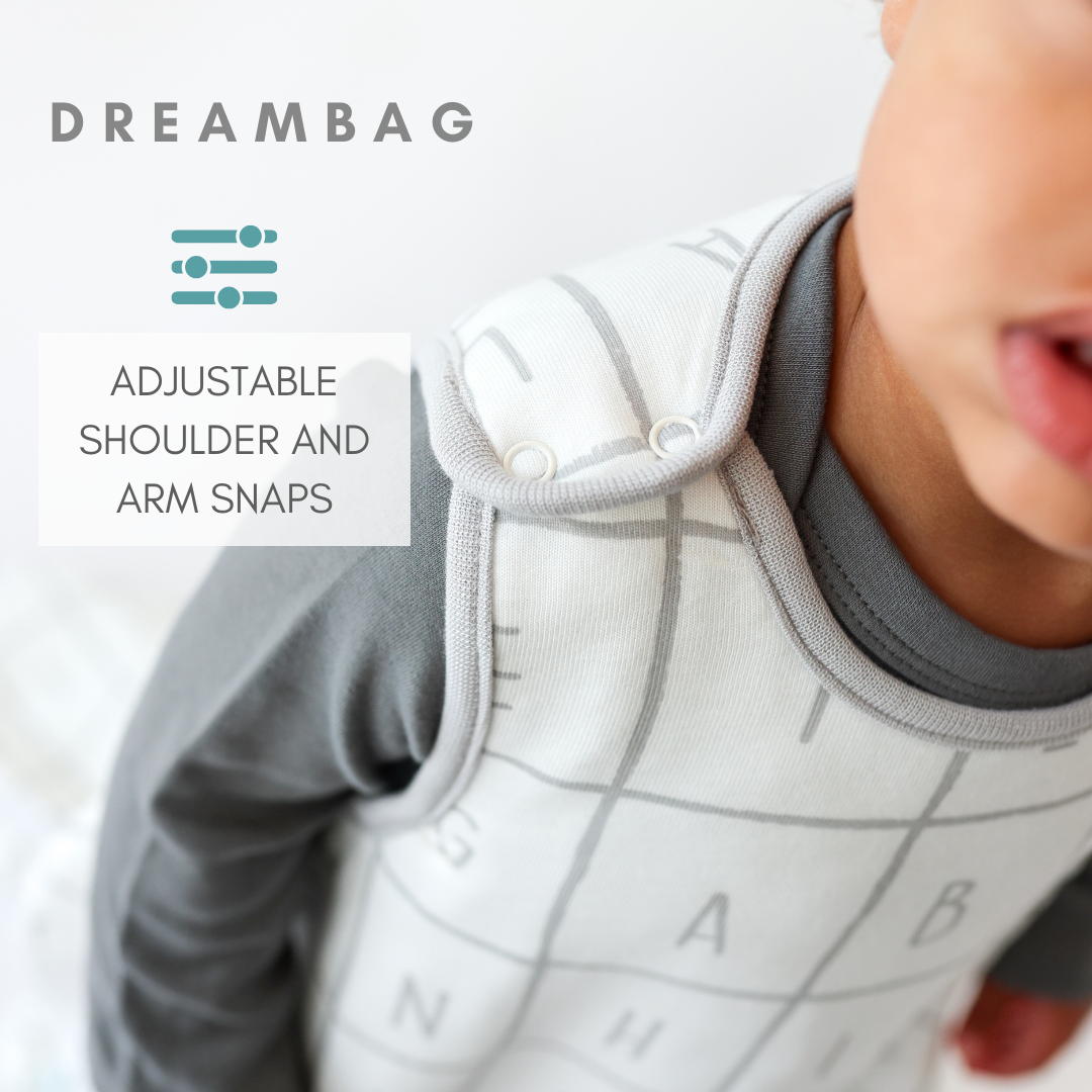 Dreambag with adjustable straps for a perfect fit, growing with your baby and providing long-lasting comfort.