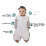 Tealbee Dreamsuit for All Ages - Available in sizes 12M to 4T, providing a snug and comfortable fit for growing babies and toddlers.