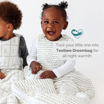 A snug and warm Dreambag designed for toddlers, featuring soft fabric and a secure fit for safe and comfortable sleep.
