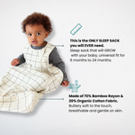 Dreambag - The only sleep sack you will ever need!Made of 70% Bamboo Rayon & 30% Organic Cotton Fabric. Buttery soft to the touch, breathable and gentle on skin.